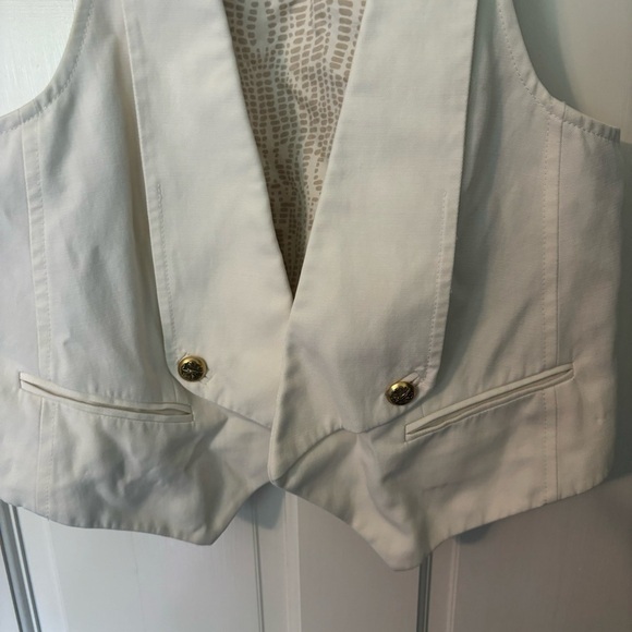 Anthropologie Leifsdottir Ivory Vest - Picture 5 of 8